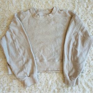 lululemon athletica Cream Sweatshirt
